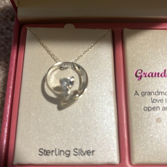 Faux Diamond Necklace - Picture 2 of 4